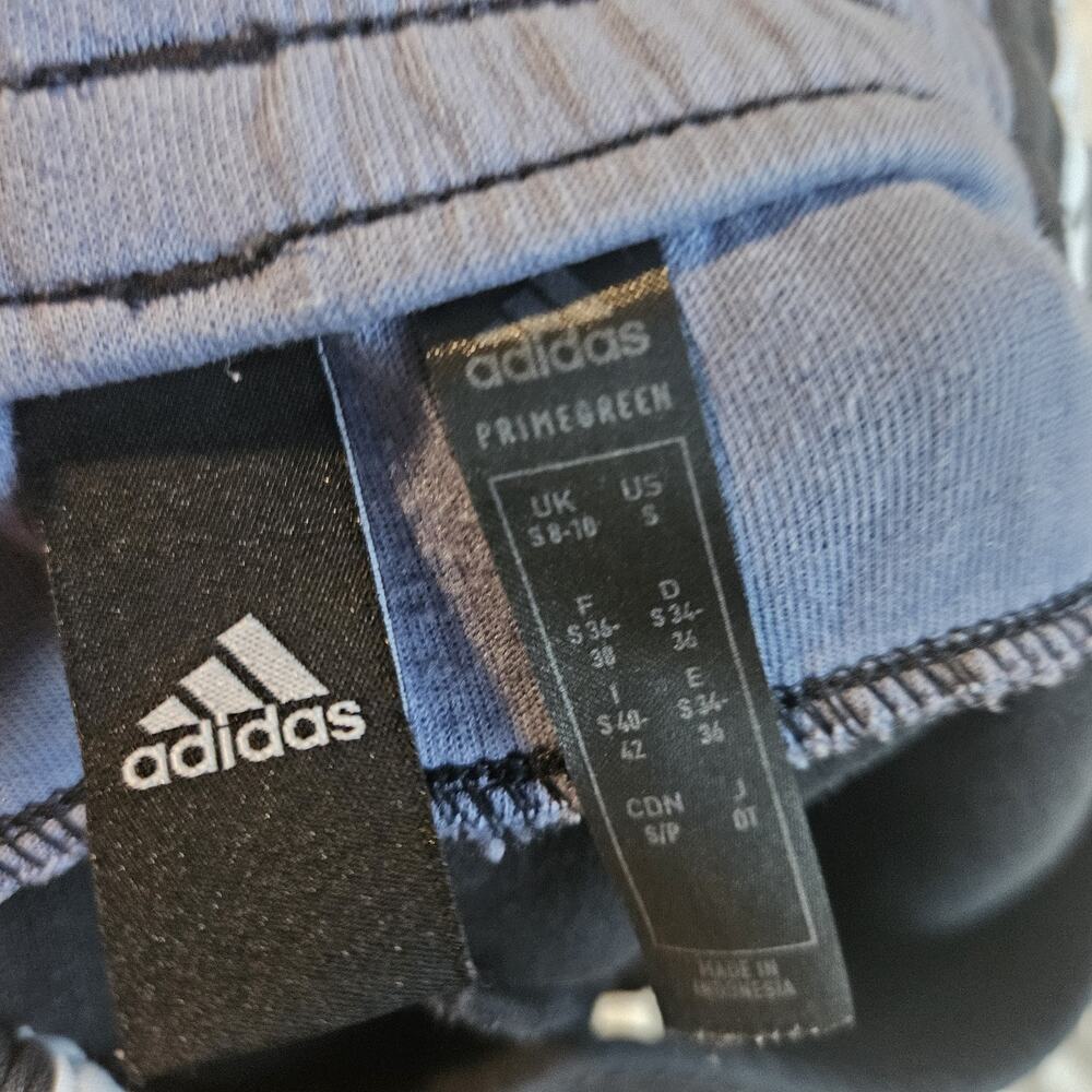 adidas Women's H24161, H43939 Running Yoga Shorts Black And Blue Small Euc - Picture 4 of 5